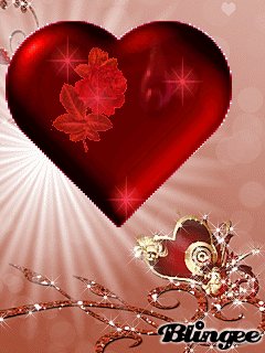 red hearts