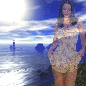 Девушка в жёлтом танцует стриптиз