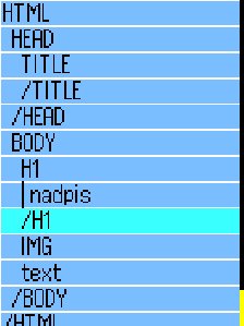 Mobile HTML editor