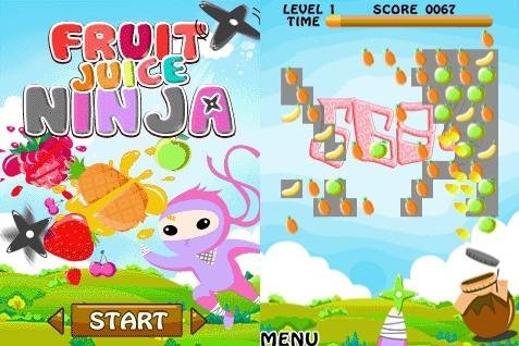 Fruit Juice Ninja 128x160