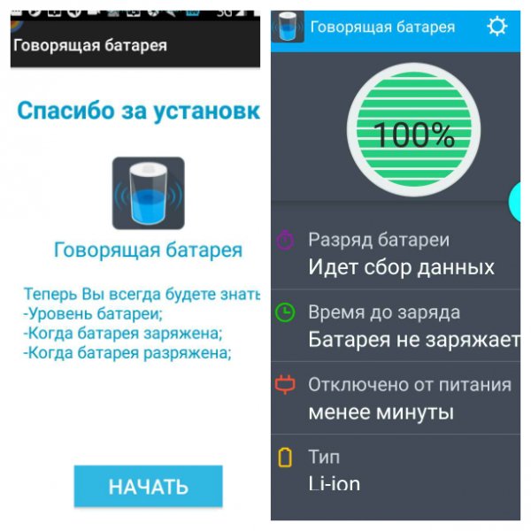 говорящая батарея