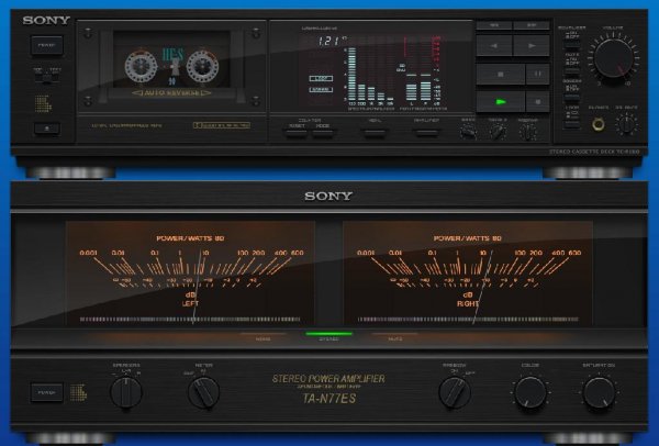 Sony TC-RX80 Sony TA-N77ES