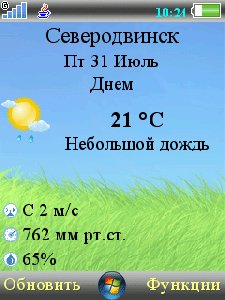 Weather Schedule
