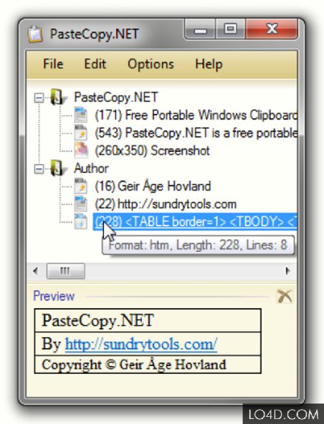 PasteCopy.NET v. 1.3 RUS