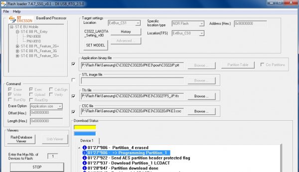 Flash loader 7.4.7 SSG v0.1 Lite