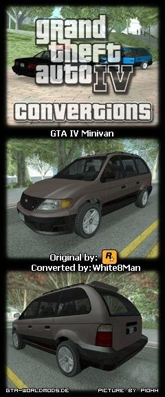 GTA IV Mibivan White8M
