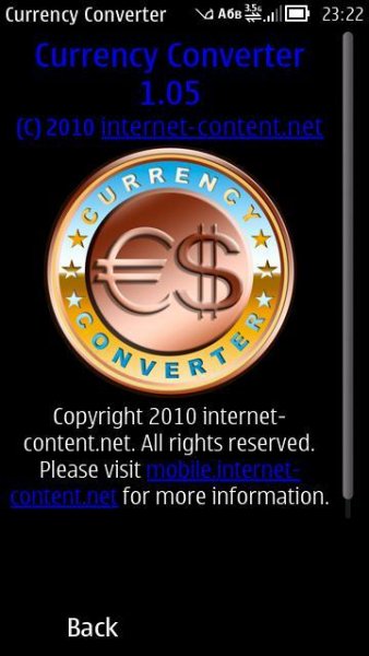 CurrencyConverter v1.05(4) S60v5 S3 Anna