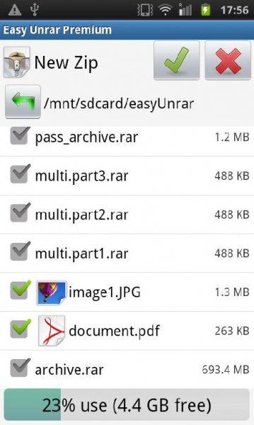 Easy Unrar Unzip &amp; Zip [Premium] v3.1
