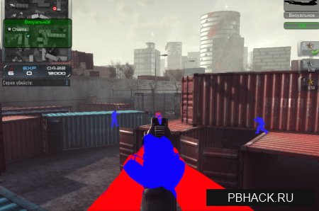 Чит WALLHACK на все игры Unity CONTRACT WARS..