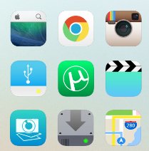 ios 7 icons