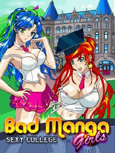 bad manga girls sexy college 240x320 nok