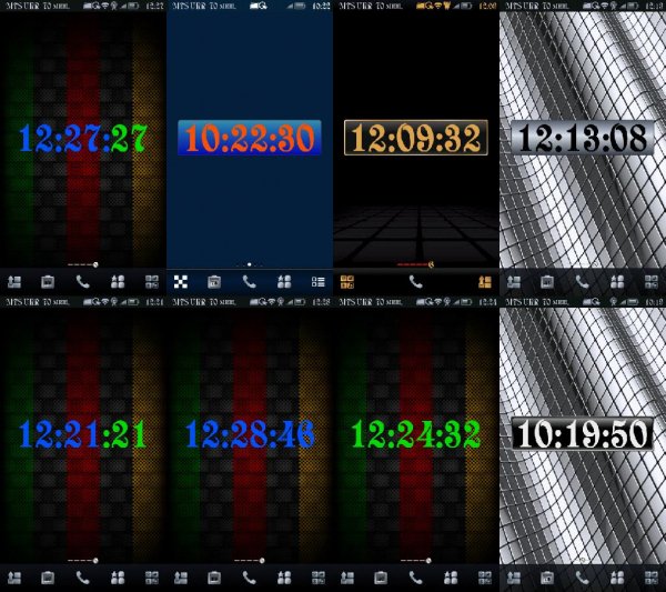 Clock Little Colours By Aks79ampVitan04
