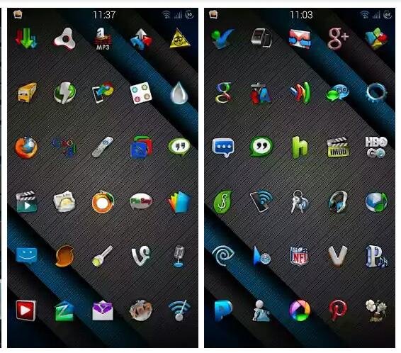 3D Icon Pack Cobalt+v9.3
