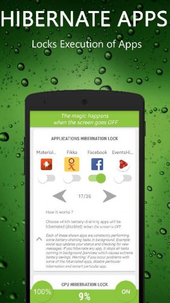 Hibernate Real Battery Saver by Realistic v2.0 [Pro Mod]