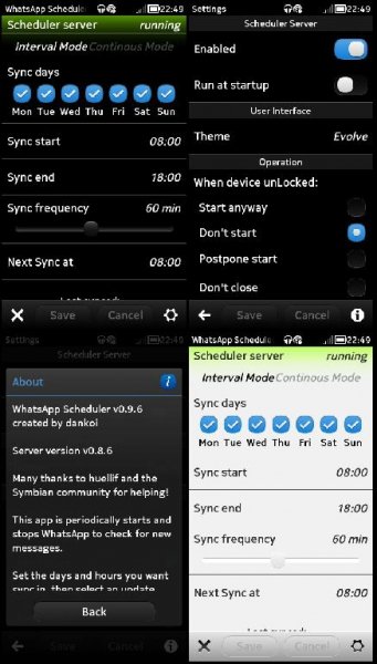 WhatsApp Scheduler v.0.9.6