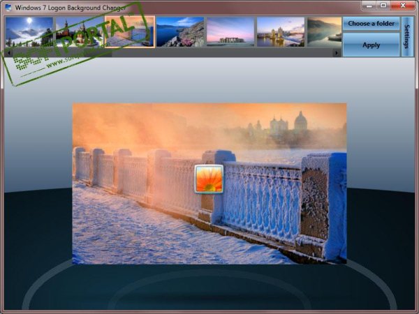 Windows 7 Logon Background Changer 1.3.4