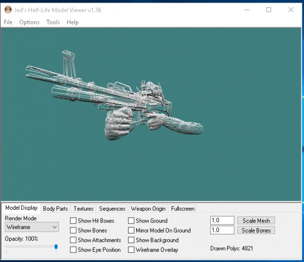 Jeds Half-Life Model Viewer v1.36