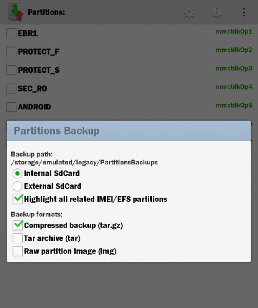Partitions Backup v1.6.0