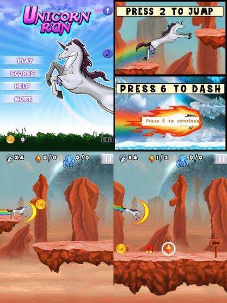 UnicornRun 240x320 N95