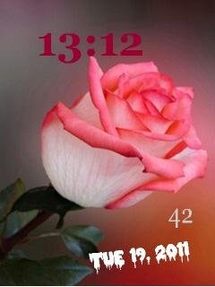 Rose clock