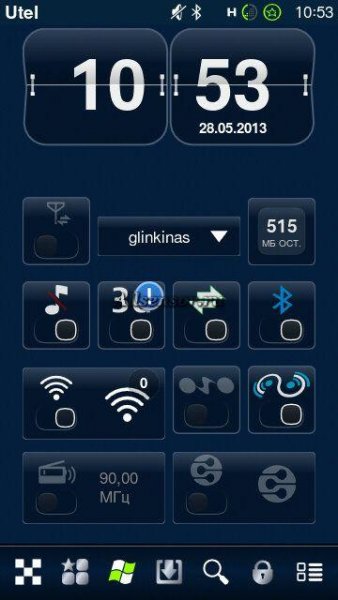 Kang Shao style widget toggles