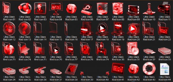Ultra Glass Red