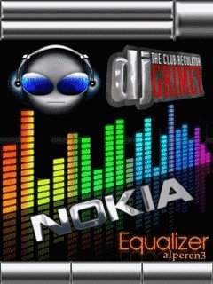 Neon dj music анимация