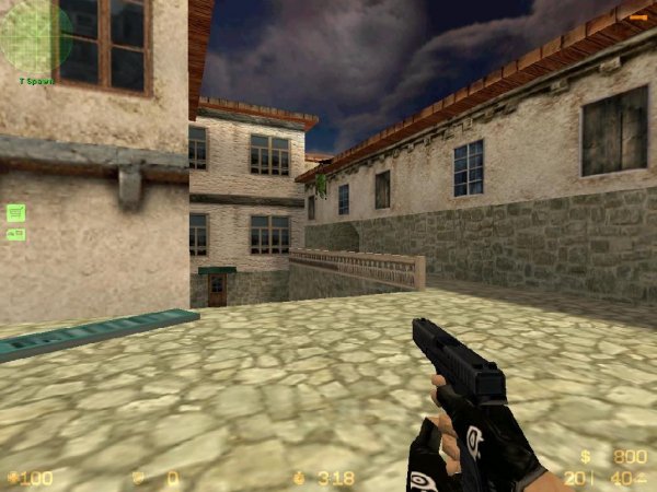 Glock с перчатками SteelSeries