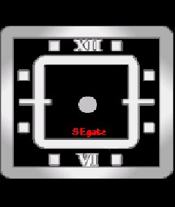 SEgateClockBlack 240x320