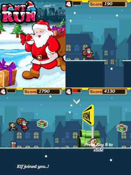Santa Run 240x320 X2-00