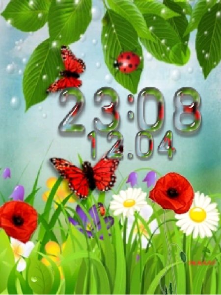 Bright colors of nature