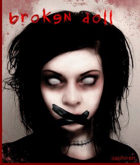 Broken doll