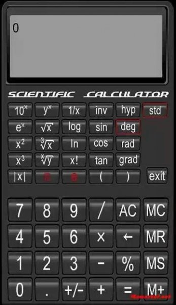 Scientific Calc signed