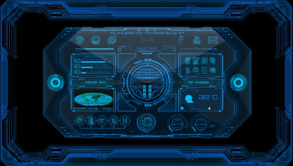 Alienbyte Futuristic Interface II V.2