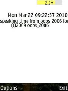 Speaking time