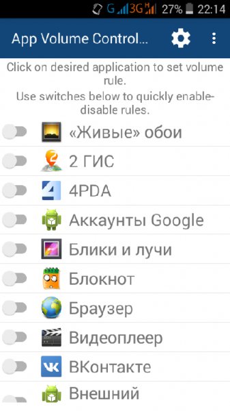 App Volume Control (Pro) v.1.36