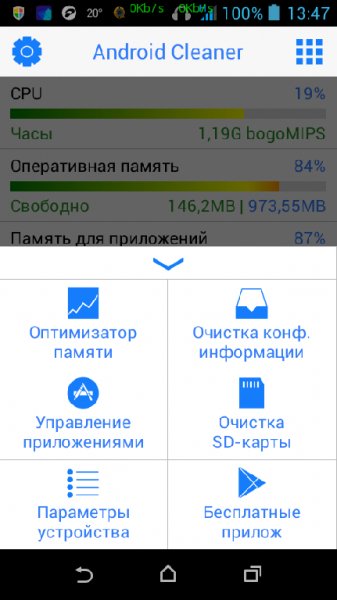 Ускорение ANDROID