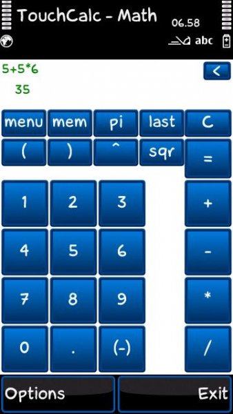 toushcalculator v2.0