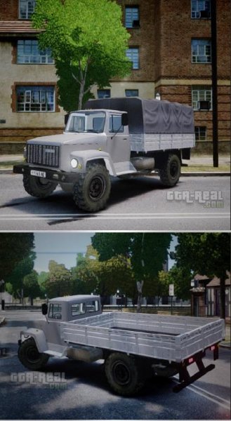 ГАЗ 3308 для gta 4