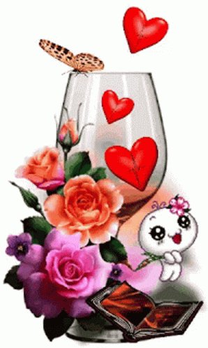 Copa De Corazones Glass GIF - CopaDeCorazones Glass Win