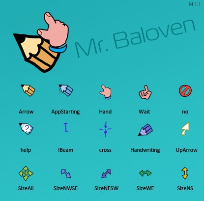 Mr. Baloven Cursor Pack