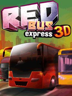 red bus express 3d