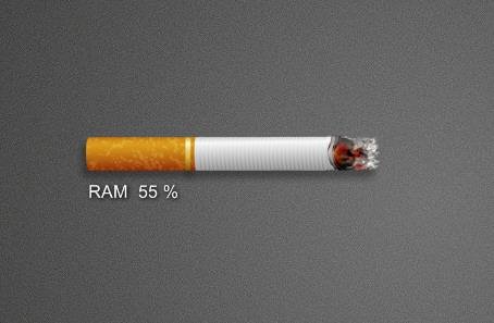Cigaret RAM Monitor