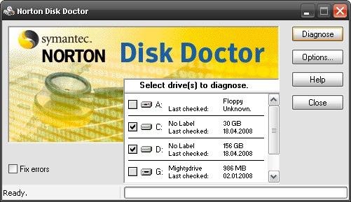 PortableNortonDiskDoctor