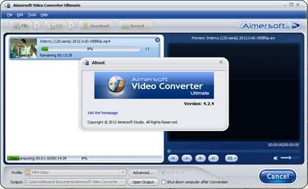 Aimersoft Video Converter Ultimate 4.2.4