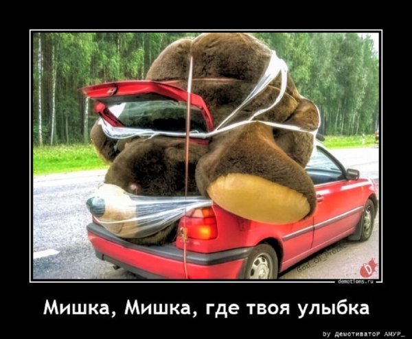 Мишка, Мишка, где твоя улыбка
