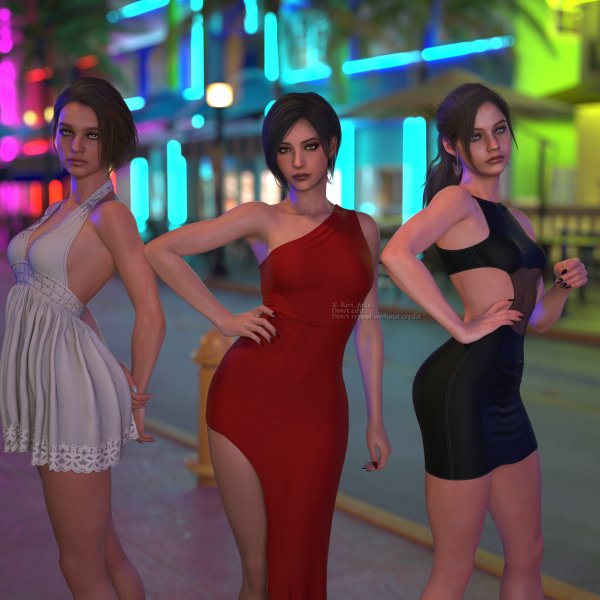 Jill, Ada and Claire