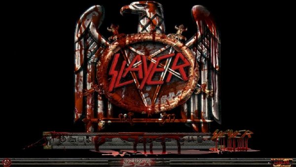 Reign in Blood with Slayer logo