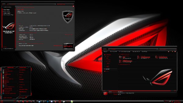 HUD Machine Red ROG Ultimate edition for Windows 10