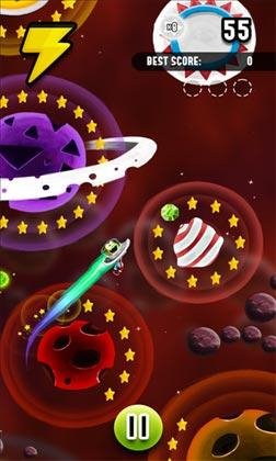 alien with a magnet